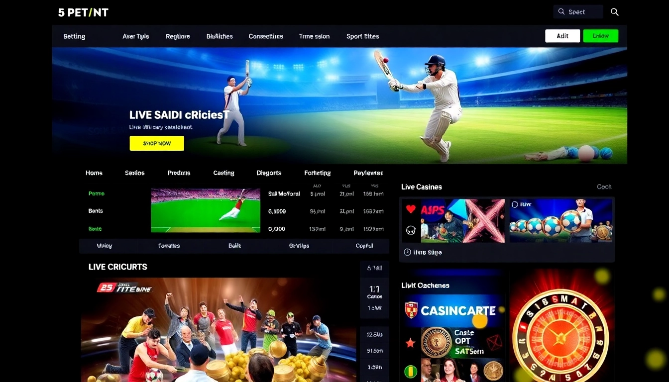 Reddy Anna's platform showcasing live betting and casino games with real-time updates and HD streaming for a seamless experience.