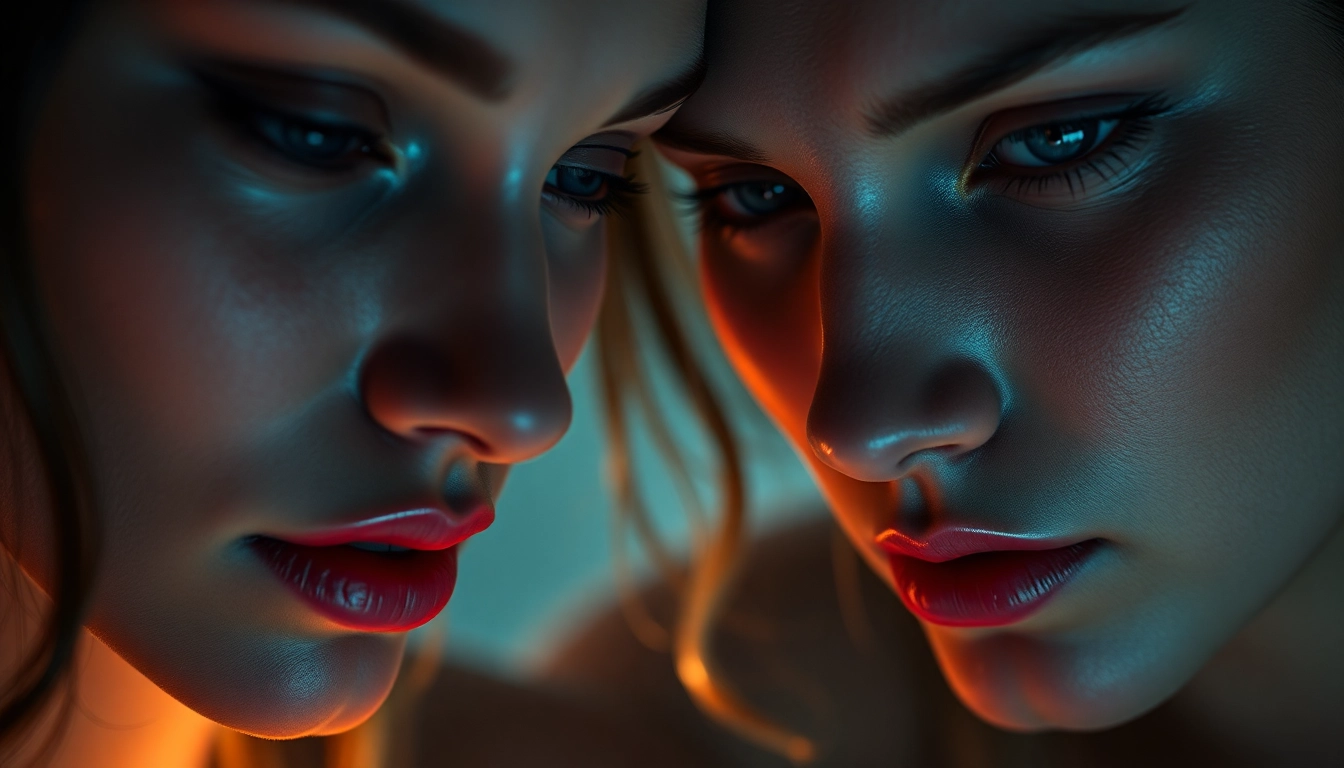High-quality scene created by an ai porn generator showcasing realistic fantasy characters in an intimate setting, emphasizing details and emotion.