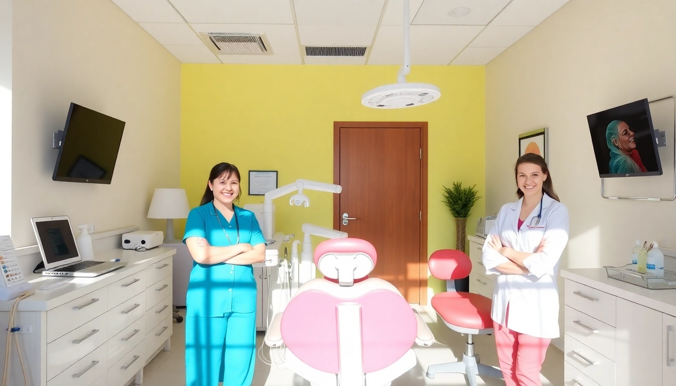 Ventura Bright Dental team providing warm, dependable dental care in a modern clinic setting,